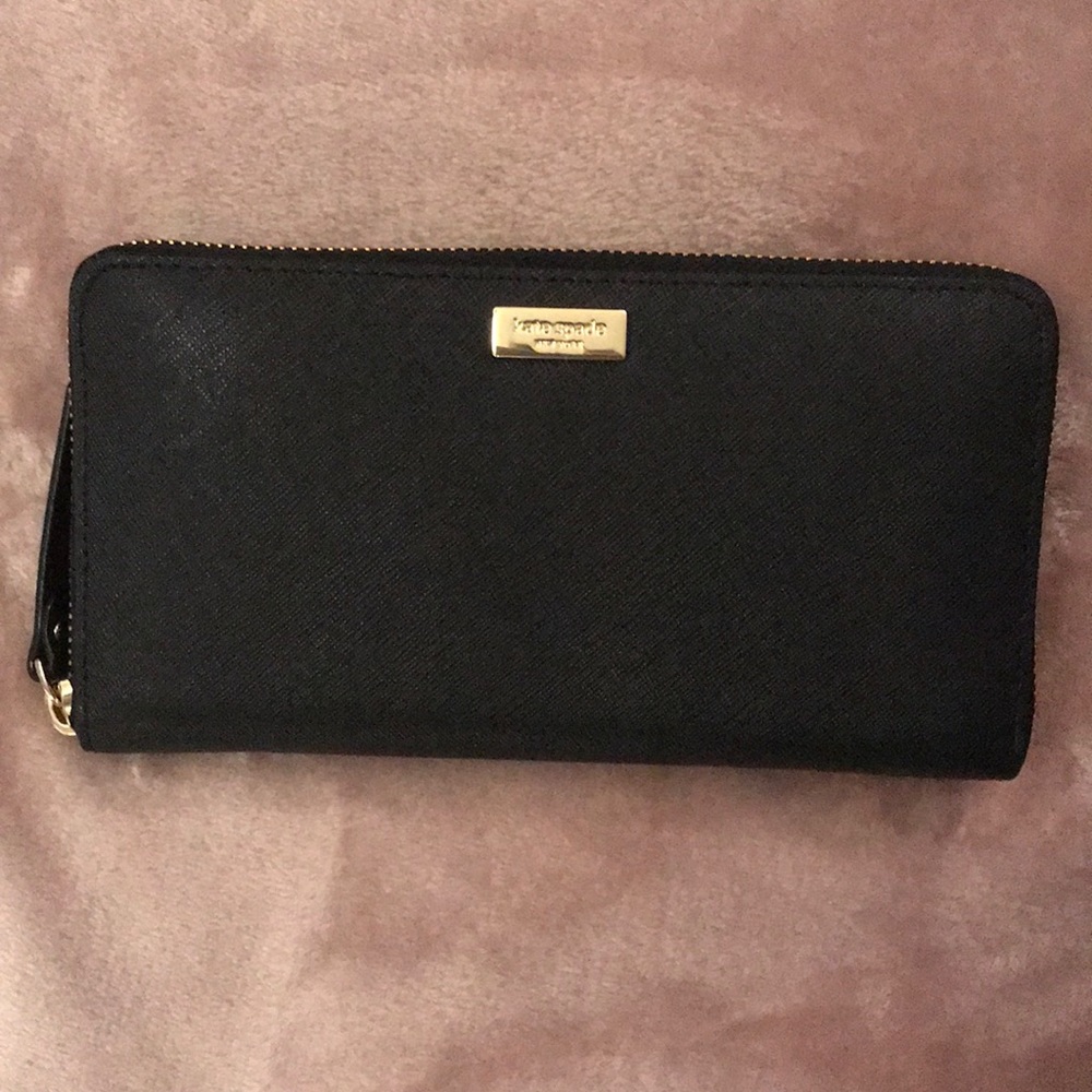 NWT Kate Spade Black Wallet